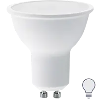 Лампа светодиодная Lexman GU10 175-250 В 5.5 Вт спот матовая 500 лм нейтральный белый свет