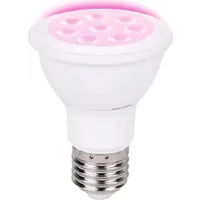 Фитолампа светодиодная для растений Ecotec E27 6 Вт спот красно-синий спектр розовый свет