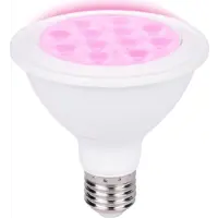 Фитолампа светодиодная для растений Ecotec E27 9 Вт спот красно-синий спектр розовый свет