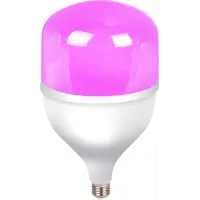 Фитолампа светодиодная для растений Ecotec E27 220-240 В 50 Вт 800 лм цилиндр красно-синий спектр розовый свет