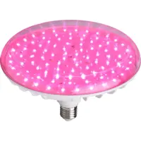 Фитолампа светодиодная для растений Ecotec E27 220-240 В 60 Вт 600 лм диск розовый свет