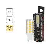 Лампочка G9 LED BL109 9W 220V 3300K теплый белый свет