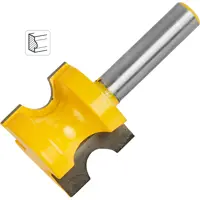 Фреза по дереву кромочная полустержневая 553386 25.4x22 мм хвостовик 8 мм