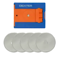 Лезвие для роликового ножа Dexter 45 мм, 5 шт.