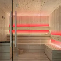 Термолента светодиодная SMD 2835 120 диод/14.4 Вт/м 24 В 13 мм IP68 5 м красный свет