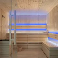 Термолента светодиодная SMD 2835 120 диод/14.4 Вт/м 24 В 13 мм IP68 5 м синий свет