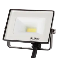Прожектор светодиодный уличный Ritter Profi 53405 5 10 Вт 1000 Лм 180-240В холодный белый свет 6500К IP65 черный