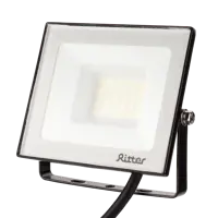 Прожектор светодиодный уличный Ritter Profi 53407 9 30 Вт 3000 Лм 180-240В холодный белый свет 6500К IP65 черный