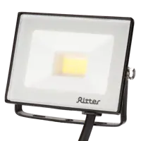 Прожектор светодиодный уличный Ritter Profi 53415 4 20 Вт 2000 Лм 180-240В нейтральный белый свет 4000К IP65 черный