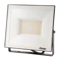 Прожектор светодиодный уличный Ritter Profi 53418 5 70 Вт 7000 Лм 180-240В нейтральный белый свет 4000К IP65 черный