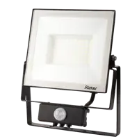 Прожектор светодиодный Ritter Profi 53423 9 70 Вт 7000 Лм 180-240В с датчиком движения холодный белый свет 6500К IP65 че