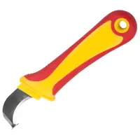 Нож для снятия изоляции с пяткой Rexant 12-4935, 180 мм