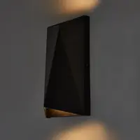 Настенный светильник светодиодный Inspire Lugo теплый белый свет цвет черный
