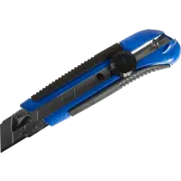 Нож строительный Vertextools 0044-02 двухкомпонентный корпус сегментное лезвие 25 мм