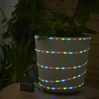 Гирлянда светодиодная уличная Inspire на солнечной батарее Amaro IP65 5 м RGB