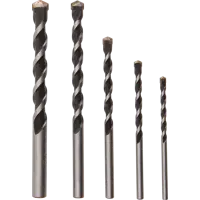 Набор сверл спиральных по бетону Dexter 131-01297, 5 шт.