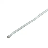 Шнур плетеный капроновый 4 мм цвет белый 10 м/уп.