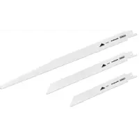 Набор полотен для сабельной пилы по дереву и металлу Vertextools НП-150-200-300, 3 шт.