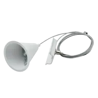 Подвес тросовый для трекового шинопровода Ritter Artline 55x69мм провод 1.5м металл/пластик цвет белый