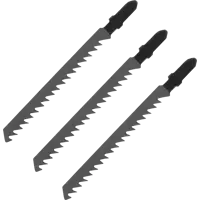 Пилка для лобзика по дереву Matrix T101D быстрый рез, 3 шт.