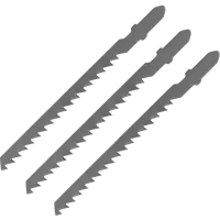 Пилка для лобзика по дереву Matrix T244D чистый рез, 3 шт.