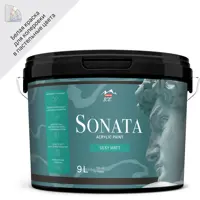 Краска для стен и потолков Parade Sonata Silky Matt моющаяся шелковисто-матовая цвет белый база А 9 л