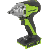 Гайковерт аккумуляторный бесщеточный Greenworks GD24IW400, 24 В, 400 Нм, без АКБ и ЗУ