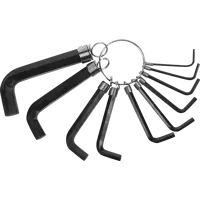 Набор ключей имбусовых шестигранных Sparta 112665 1.5-10 мм, 10 предметов