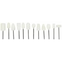 Набор насадок для гравера полировальных Vertextools 0987-1-12, 12 шт.