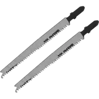 Пилка для лобзика по дереву и ламинату Вихрь Т308В чистый рез, 2 шт.