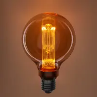 Лампа светодиодная Онлайт G95-4-230-1.8K-E27-PMMA E27 220-240 В 4 Вт шар 200 Лм теплый белый свет