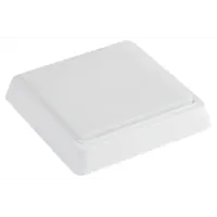 Светильник ЖКХ светодиодный Эра SPB-302-2-4K-15 15 Вт IP40 с акустическим датчиком квадрат цвет белый, накладной