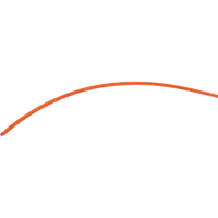 Леска универсальная Tech-Krep 1 мм 100 м цвет красно-оранжевый