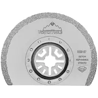 Насадка пильная сегментная по керамике Vertextools 87 мм