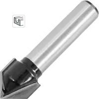 Фреза по дереву пазовая V-образная 1411304 12.7x12 мм хвостовик 8 мм