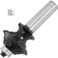 Фреза по дереву кромочная фигурная 1411201 34.9x27 мм хвостовик 12 мм