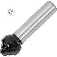 Фреза по дереву пазовая фасонная 1411700 12.7x10 мм хвостовик 8 мм