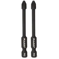 Бита крестовая ударная магнитная Rage by Vira 554135 PH2x70 мм, 2 шт.