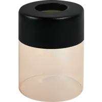 Плафон Inspire Amber под лампу E27 цвет черный/золотистый