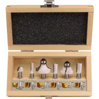 Набор фрез по дереву Makita D-53540 хвостовик 8 мм, 6 шт.