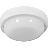 Светильник настенно-потолочный светодиодный Inspire 8 Вт 6500К IP65 круг холодный белый свет цвет белый