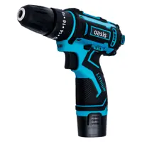 Дрель-шуруповерт аккумуляторная ударная Oasis ASU-12S, 12 В Li-ion 2x2 Ач