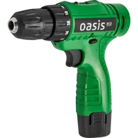 Дрель-шуруповерт аккумуляторная Oasis Eco AV-12, 12 В Li-ion 1.3 Ач