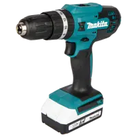 Дрель-шуруповерт аккумуляторная ударная Makita HP488D002, 18 В Li-ion 2x1.5 Ач