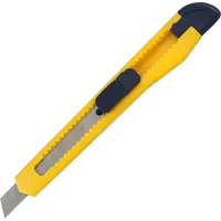 Нож строительный 119036 пластиковый корпус сегментное лезвие 9 мм