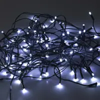 Гирлянда светодиодная бахрома Эра ERASF22-29 на солнечных батареях 2.4x0.5 м цвет одноцветная