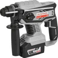 Перфоратор аккумуляторный бесщеточный SDS-plus Интерскол ПА-24/18В, 18 В Li-Ion 4 Ач, 2.2 Дж