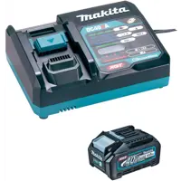 Комплект зарядного устройства и аккумулятора Makita 191J67-0, 40 В Li-ion 4 Ач