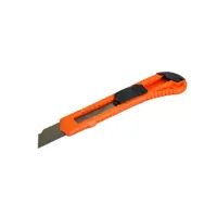 Нож строительный 3933 пластиковый корпус сегментное лезвие 18 мм