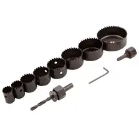 Набор коронок по дереву Matrix 70473 19-64 мм, 11 пред.